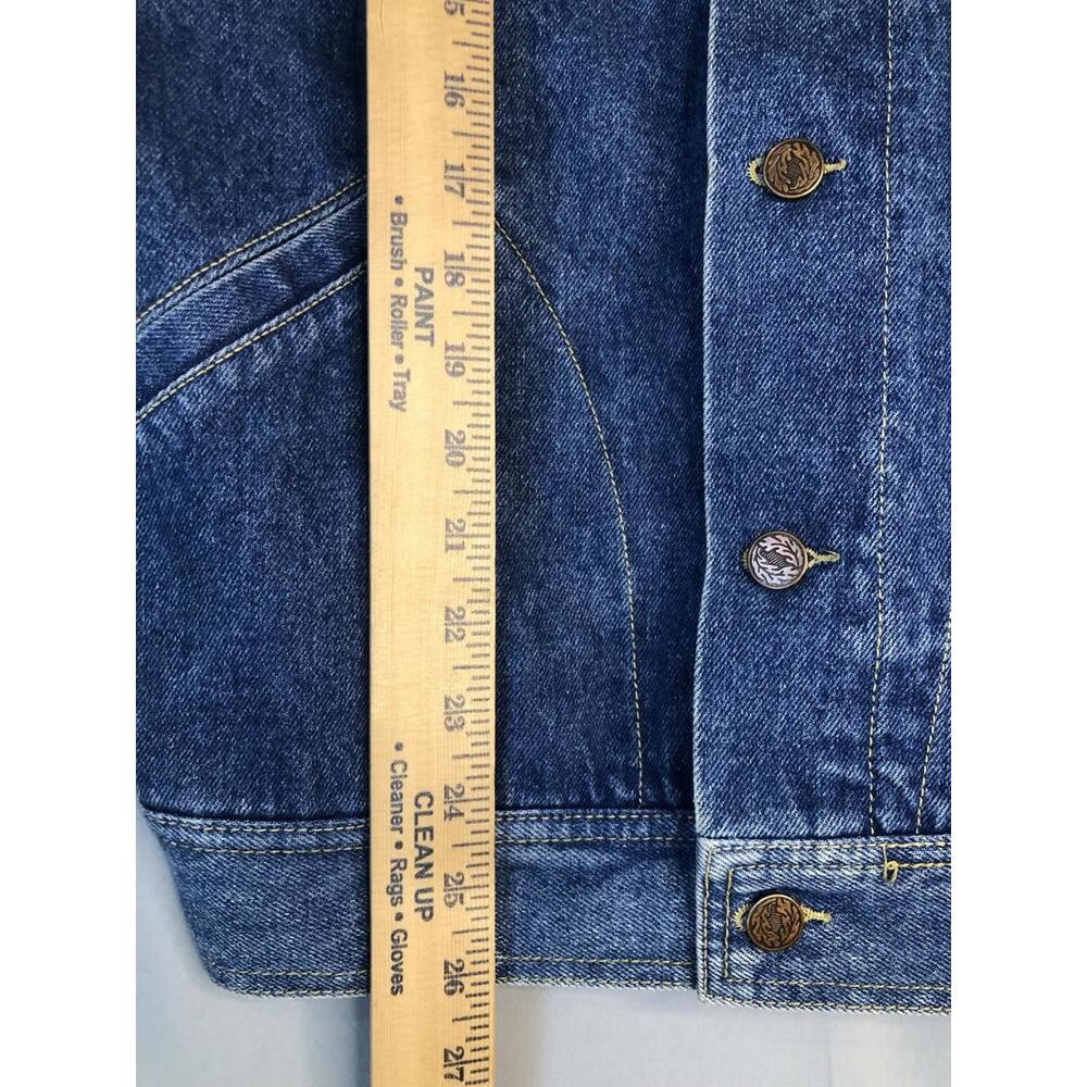Vintage Jean St Tropez Denim Jacket 70s Women’s Size M Studded Embellishments - Picture 11 of 11